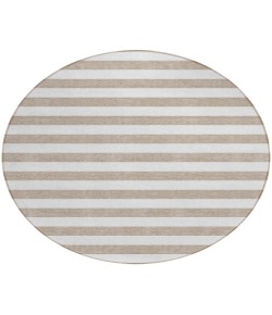 Addison Chantille ACN528 Taupe 8 ft. x 8 ft. Round Rug