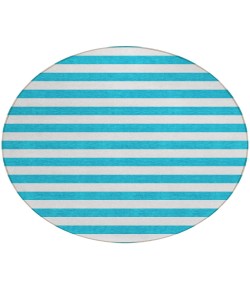 Addison Chantille ACN528 Teal 8 ft. x 8 ft. Round Rug