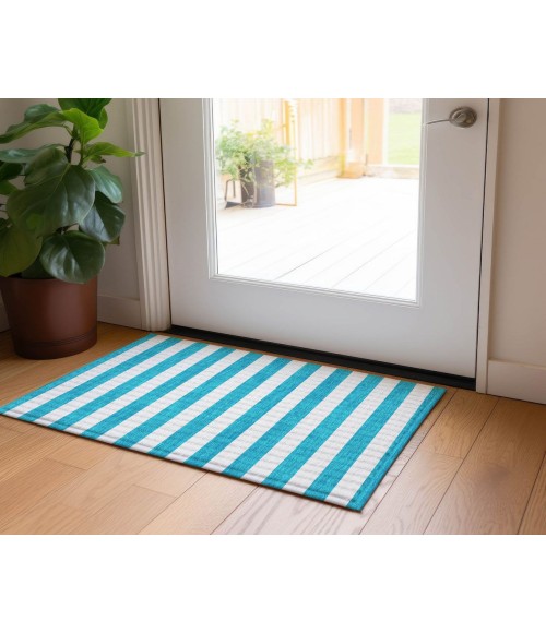 Chantille ACN528 Teal 1'8" x 2'6" Rug