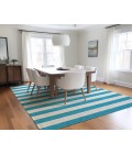 Chantille ACN528 Teal 10' x 14' Rug