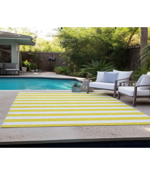 Chantille ACN528 Yellow 3' x 5' Rug