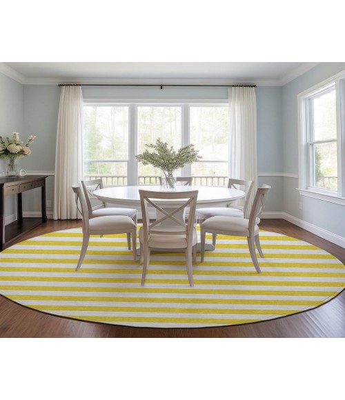 Chantille ACN528 Yellow 8' x 8' Rug