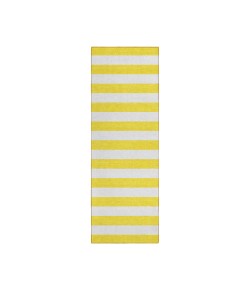 Addison Chantille ACN528 Yellow 2 ft. 3 in. x 7 ft. 6 in. Runner Rug