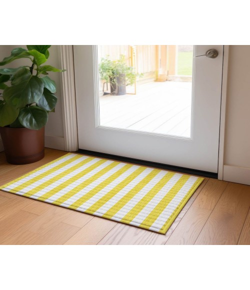 Chantille ACN528 Yellow 1'8" x 2'6" Rug