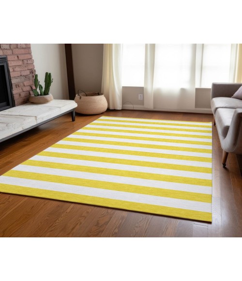 Chantille ACN528 Yellow 3' x 5' Rug