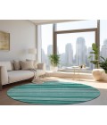 Chantille ACN529 Aqua 8' x 8' Rug