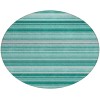 Addison Chantille ACN529 Aqua 8 ft. x 8 ft. Round Rug