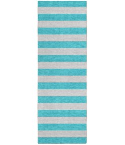 Addison Chantille ACN530 Turquoise 2 ft. 3 in. x 7 ft. 6 in. Runner Rug