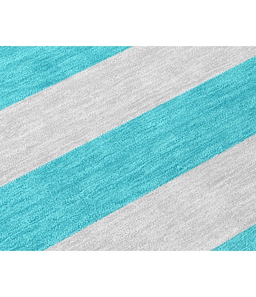 Chantille ACN530 Turquoise 5' x 7'6" Rug