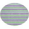 Addison Chantille ACN531 Lime 8 ft. x 8 ft. Round Rug