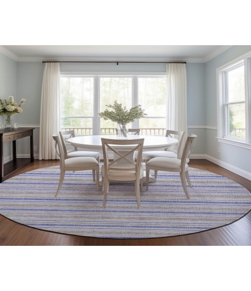 Chantille ACN531 Navy 8' x 8' Rug