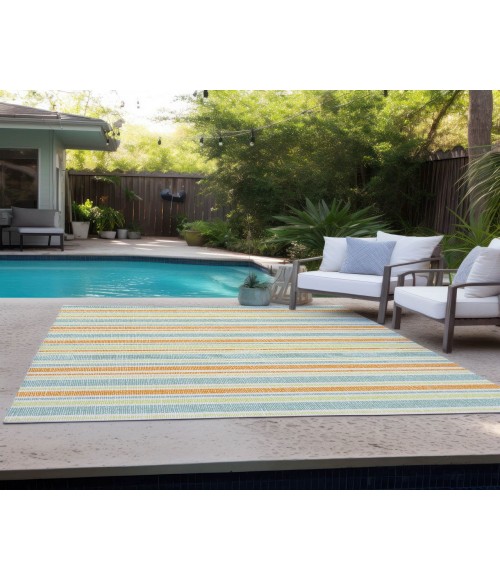 Chantille ACN531 Orange 5' x 7'6" Rug