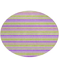 Addison Chantille ACN531 Purple 8 ft. x 8 ft. Round Rug