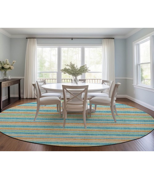 Chantille ACN531 Teal 8' x 8' Rug
