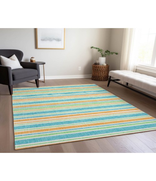Chantille ACN531 Teal 5' x 7'6" Rug