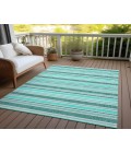 Chantille ACN531 Turquoise 5' x 7'6" Rug