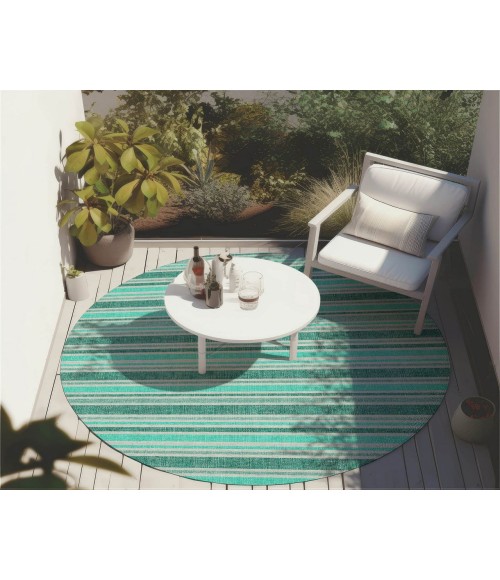 Chantille ACN531 Turquoise 8' x 8' Rug