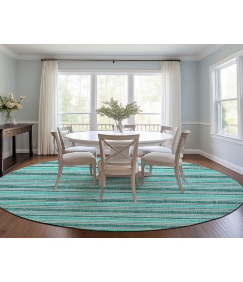Chantille ACN531 Turquoise 8' x 8' Rug