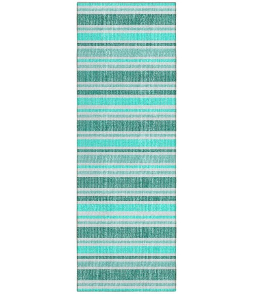 Chantille ACN531 Turquoise 2'3" x 7'6" Rug