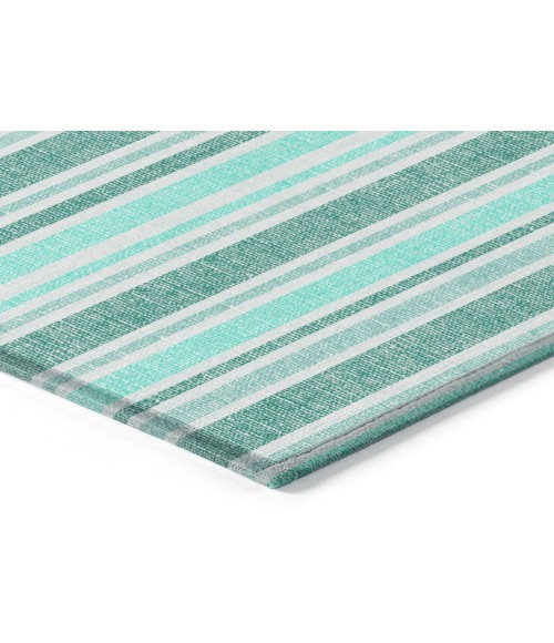 Chantille ACN531 Turquoise 5' x 7'6" Rug