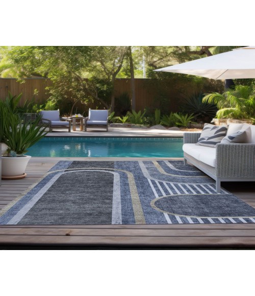 Chantille ACN532 Navy 3' x 5' Rug