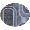 Addison Chantille ACN532 Navy 8 ft. x 8 ft. Round Rug