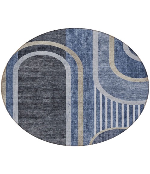 Chantille ACN532 Navy 8' x 8' Rug