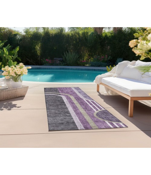 Chantille ACN532 Purple 2'3" x 7'6" Rug