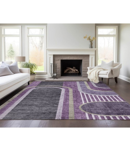 Chantille ACN532 Purple 8' x 10' Rug