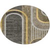 Addison Chantille ACN532 Taupe 8 ft. x 8 ft. Round Rug