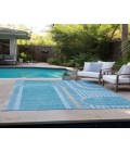 Chantille ACN532 Teal 2'6" x 3'10" Rug