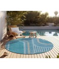 Chantille ACN532 Teal 8' x 8' Rug