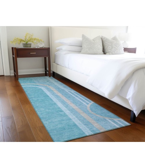 Chantille ACN532 Teal 2'3" x 7'6" Rug