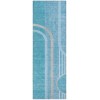 Addison Chantille ACN532 Teal 2 ft. 3 in. x 7 ft. 6 in. Runner Rug