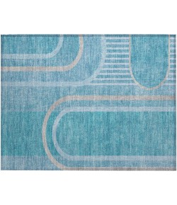 Addison Chantille ACN532 Teal 1 ft. 8 in. x 2 ft. 6 in. Rectangle Rug