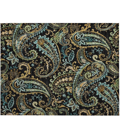 Chantille ACN533 Black 1'8" x 2'6" Rug