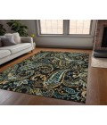 Chantille ACN533 Black 8' x 10' Rug