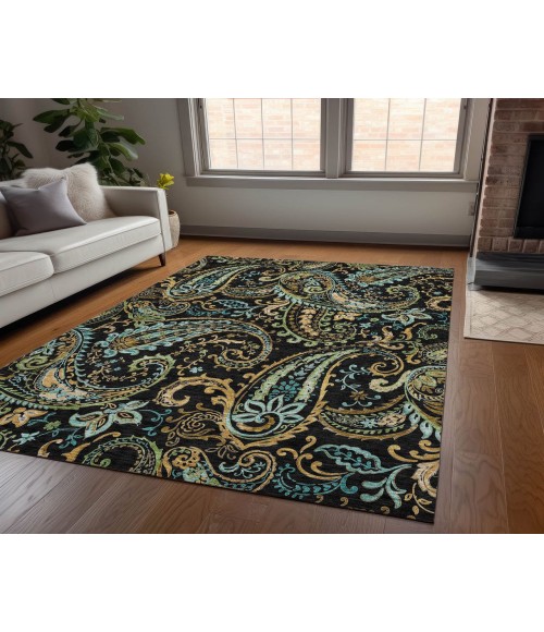 Chantille ACN533 Black 8' x 10' Rug