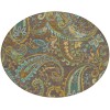 Addison Chantille ACN533 Chocolate 8 ft. x 8 ft. Round Rug