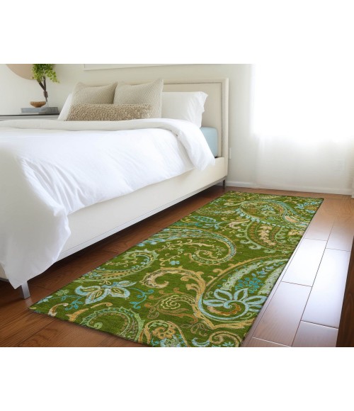 Chantille ACN533 Green 2'3" x 7'6" Rug