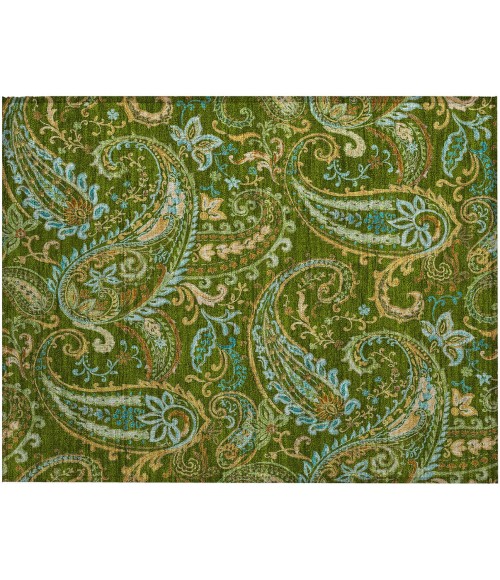 Chantille ACN533 Green 1'8" x 2'6" Rug