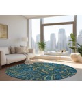 Chantille ACN533 Navy 8' x 8' Rug