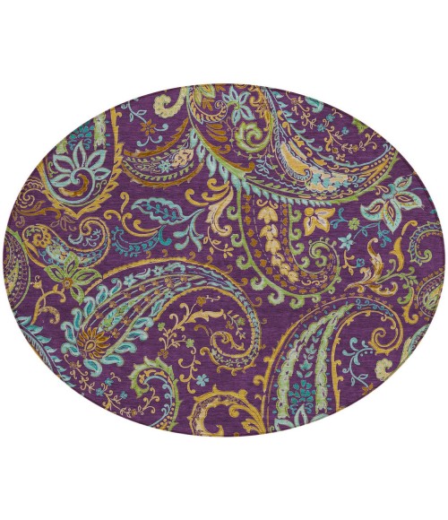 Chantille ACN533 Purple 8' x 8' Rug