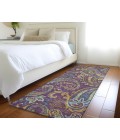 Chantille ACN533 Purple 2'3" x 7'6" Rug