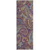 Addison Chantille ACN533 Purple 2 ft. 3 in. x 7 ft. 6 in. Runner Rug