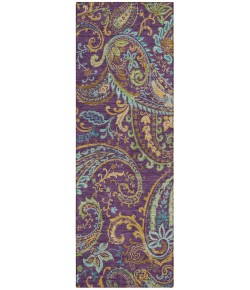 Addison Chantille ACN533 Purple 2 ft. 3 in. x 7 ft. 6 in. Runner Rug