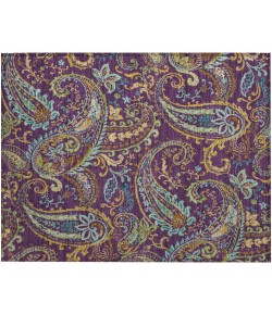 Addison Chantille ACN533 Purple 1 ft. 8 in. x 2 ft. 6 in. Rectangle Rug