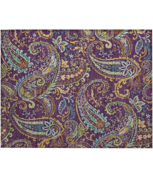 Chantille ACN533 Purple 1'8" x 2'6" Rug