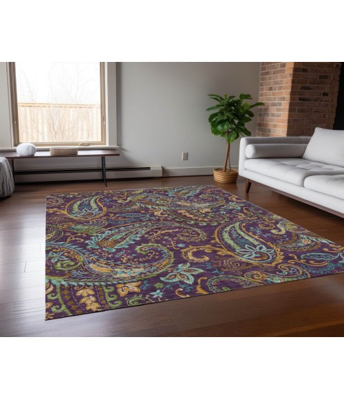 Chantille ACN533 Purple 9' x 12' Rug