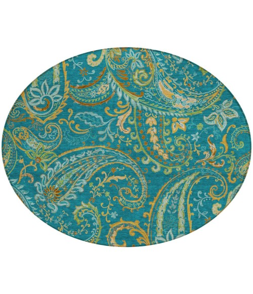 Chantille ACN533 Teal 8' x 8' Rug